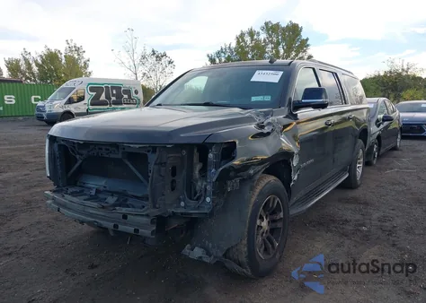 2015 Chevrolet Suburban 1500 Lt z USA, uszkodzony, nr VIN 1GNSKJKC2FR224527